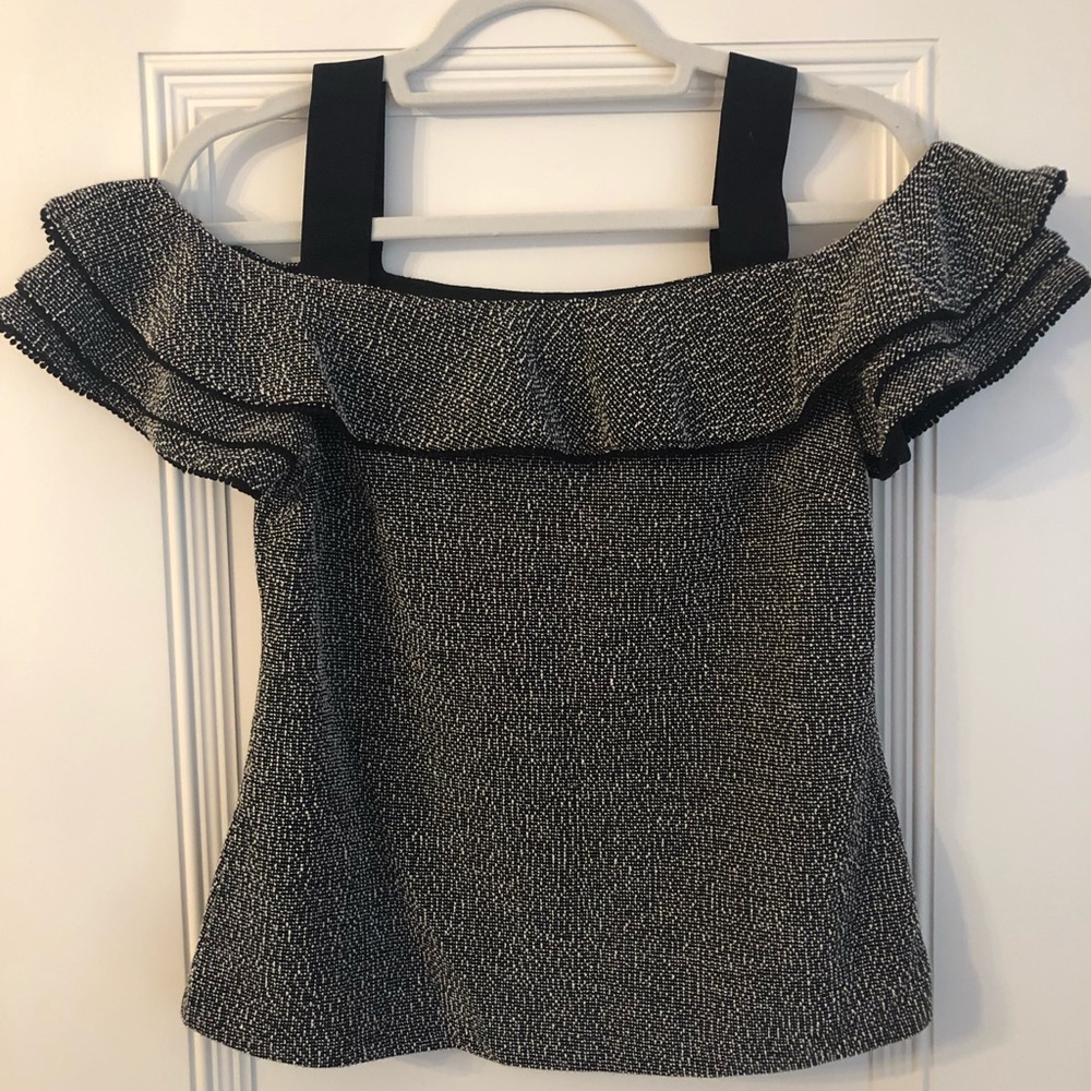 Banana Republic off the shoulder top.